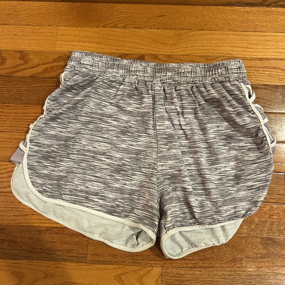 Shosho Purple Athletic Shorts Lightweight Relaxed Fit